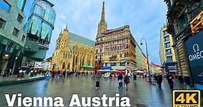 Vienna Austria 🇦🇹 2024 February Walking Tour 4K UHD