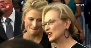 Meryl Streep and daughter in the flesh