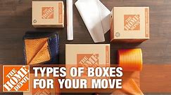 Moving Boxes: Types of Boxes for Your Move | The Home Depot