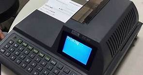 Moneyscan EC-60 電子支票機 (可印公司名, 日期, 銀碼) (英國名牌)