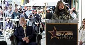 Talia Shire Speech at Francis Ford Coppola Hollywood Walk of Fame Star Unveiling Ceremony