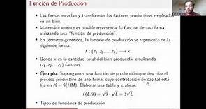 Teoría del Productor: Introducción, conceptos, y etapas de producción