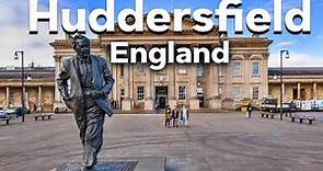 Huddersfield walking tour 4K | UK | England | 2021