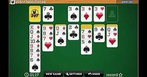 24/7 Solitaire/Klondike 3 Deal Card Solitaire Game/Free Online Card Game
