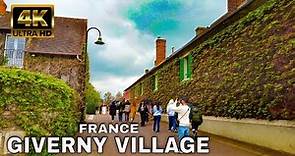 Giverny Normandy France - Walking Tour 4K - Beautiful French Village near Paris