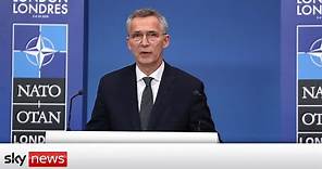 In full: NATO Secretary General Jens Stoltenberg gives a news conference