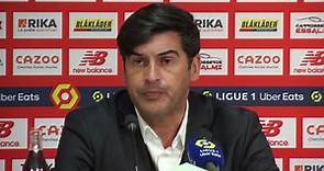 Paulo Fonseca, entraîneur de Lille, après la victoire face à Ajaccio : « Tous les matches sont très difficiles maintenant »