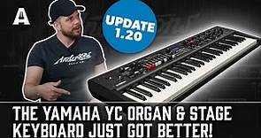Yamaha YC 1.20 Firmware Update! - Yamaha's Organ & Stage Keyboard Just Got Better!