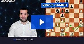 The King's Gambit Accepted explained by GM Ian