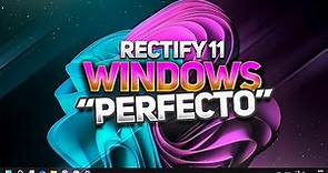 NUEVO Windows 11 mas Bello y Mejorado 2022 / Rectify 11 /MODO OSCURO COMPLETO