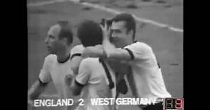 LATE GOAL of Wolfgang Weber (West Germany) v England at 85 ／ 1966 FIFA World Cup final