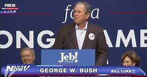 Jeb Bush Rally in South Carolina Featuring President George W. Bush - FULL
