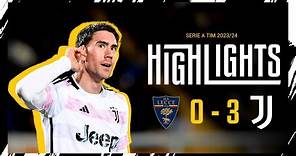 HIGHLIGHTS | LECCE 0-3 JUVENTUS | Another Double Vlahović & Bremer Goal in Big Away Win