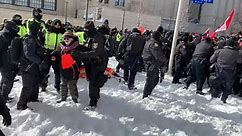 Gestapo Ottawa Getting Aggressive 2/18/22