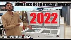 Dawlance deep freezer 91997 inverter Price in Pakistan 2022 | Double Door