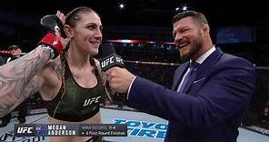 UFC Norfolk: Megan Anderson Octagon Interview