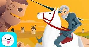 Don Quijote de la Mancha para niños - Cuentos clásicos