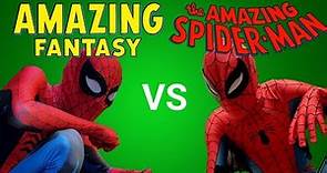 Ditko Suit Comparison: Amazing Fantasy vs Amazing Spider-Man
