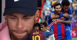 Con LÁGRIMAS en los ojos, Neymar CONFIESA lo que Messi hizo por él en el Barça
