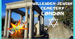 LONDON: Historic Willesden Jewish Cemetery, most famous British Jews buried here #travel #london