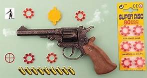 Toy Guns Revolver Full Metal -Pistola giocattolo realistica! Revolver in metallo con colpi esplosivi