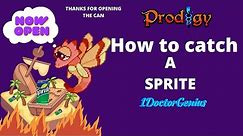How to catch RARE FIRE PET SPRITE : HOW TO CATCH RARE PETS in Prodigy Math Game w/1DoctorGenius