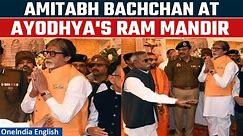 Amitabh Bachchan's Visit to Ayodhya's Ram Mandir After Pran Pratishtha Ceremony | Oneindia News