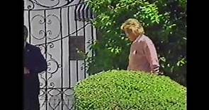 Dinah Shore being turned away at Lucille Ball's house