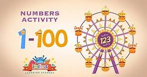 Learn Number From One to Hundred 1 - 100 in English Endless Numbers