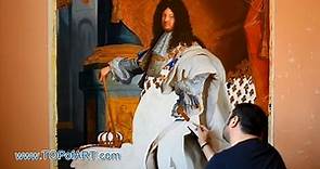 Hyacinthe Rigaud - Portrait of Louis XIV | Art Reproduction Oil Painting