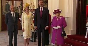 Los reyes de España visitan el Reino Unido | La Hora ¡HOLA!