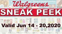 Walgreens Preview Weekly Ad | Walgreens Weekly ad Jun 14,2020 | Walgreens Bogo Deals of Week
