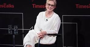 Meryl Streep I Interview I TimesTalks