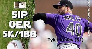 Tyler Kinley | June 1 ~ 8, 2022 (5G) | MLB highlights
