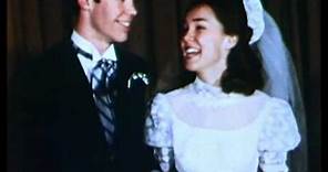 Julie Nixon and David Eisenhower wed 1968