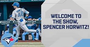 Spencer Horwitz collects first MLB hit AND RBI in first game!