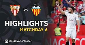 Resumen de Sevilla FC vs Valencia (3-1)