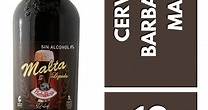 Cerveza Barba Roja Malta Dulce Sin Alcohol 625ml Pack X 12 - $ 39.999