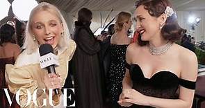 Maude Apatow on Her Classic Hollywood Met Gala Look | Met Gala 2022 With Emma Chamberlain | Vogue