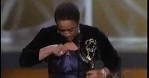 S. Epatha Merkerson wins 2005 Emmy Award for Lead Actress in a Miniseries or Movie