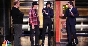 Neil Young and Jack White Demonstrate a Voice-O-Graph Machine