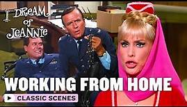Tony Works From Home | I Dream Of Jeannie