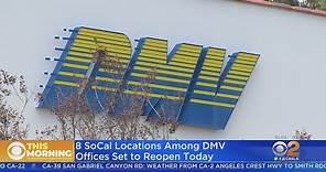 DMV Opens Some Locations With New Hours, Rules