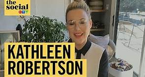 Kathleen Robertson on portraying the dark side of Hollywood in "Swimming With Sharks" | The Social