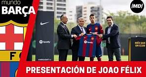 FC BARCELONA: PRESENTACIÓN de Joao Félix
