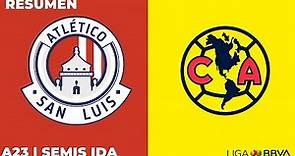 Resumen y Goles | San Luis vs América | Liga BBVA MX - Apertura 2023