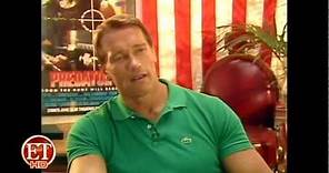 Schwarzenegger and Kevin Peter Hall (Predator interview)