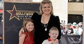 Kelly Clarkson brings daughter River Rose, son Remington to Hollywood Walk of Fame ceremony