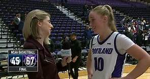 Portland Women's Basketball vs BYU (67-45) - Haylee Andrews Post Game