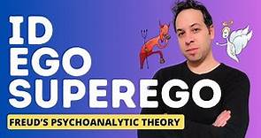 Sigmund Freud's Id, Ego, and Superego I Personality Structure I Psychoanalytic Theory